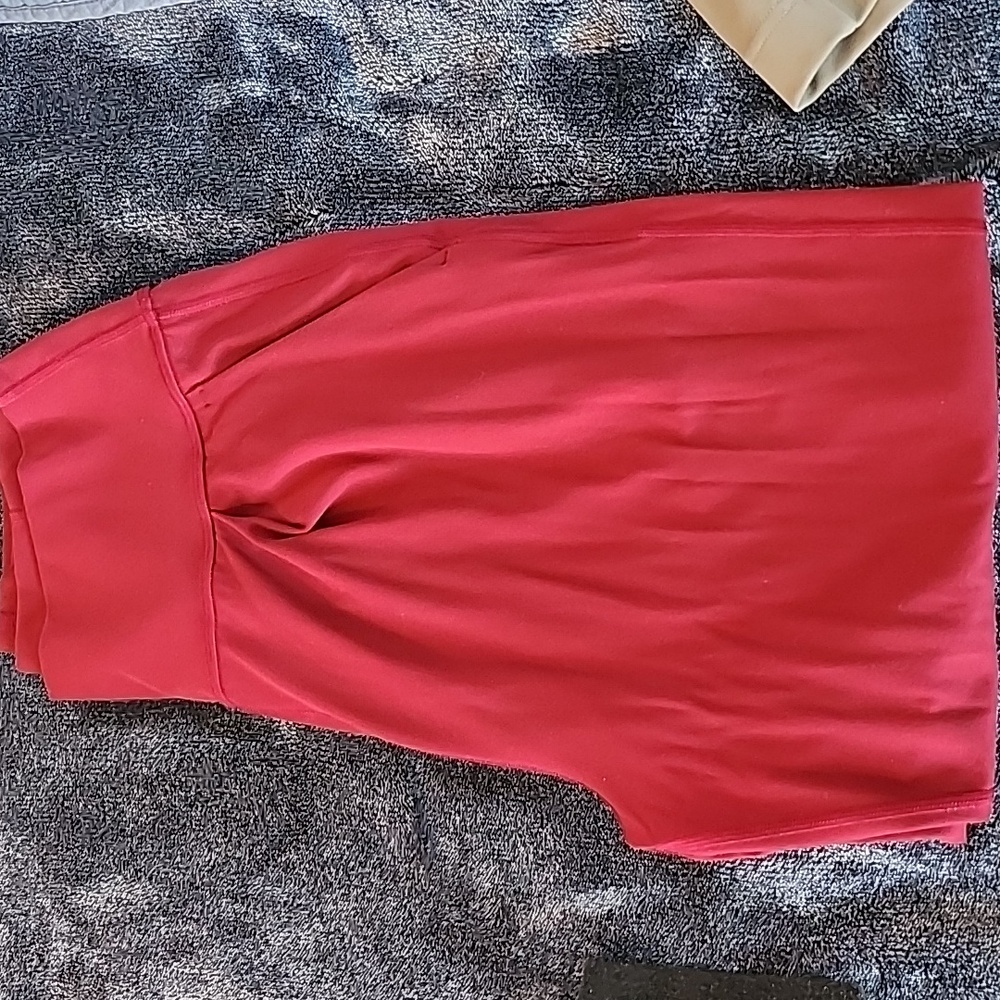 Nwot athleta elation pant size small red